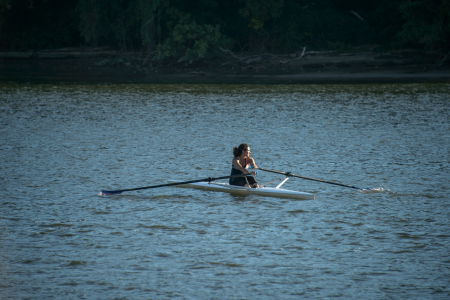 Nicole Rowing Toward TRI